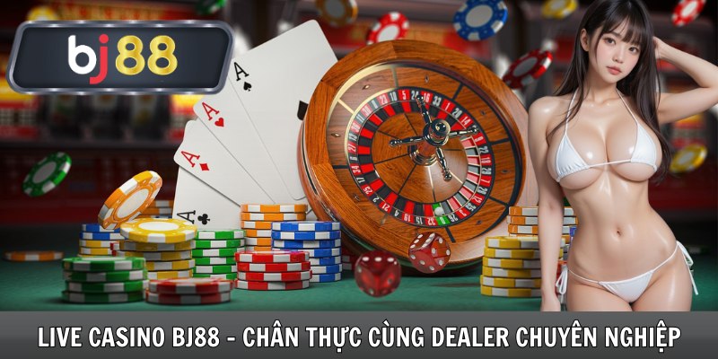 Live Casino BJ88 – Trải nghiệm thật, cược cực chất